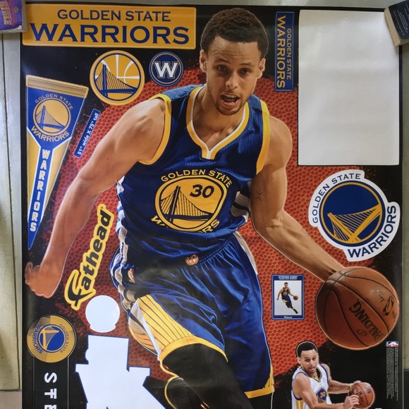 Stephen Curry- Warriors Fathead - Picture 2 of 4
